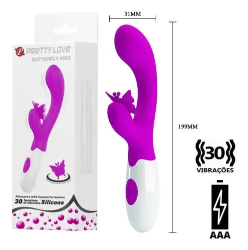 Vibrador Butterfly Kiss Pretty Love – Estimulación que Aletea en Cada Sensación