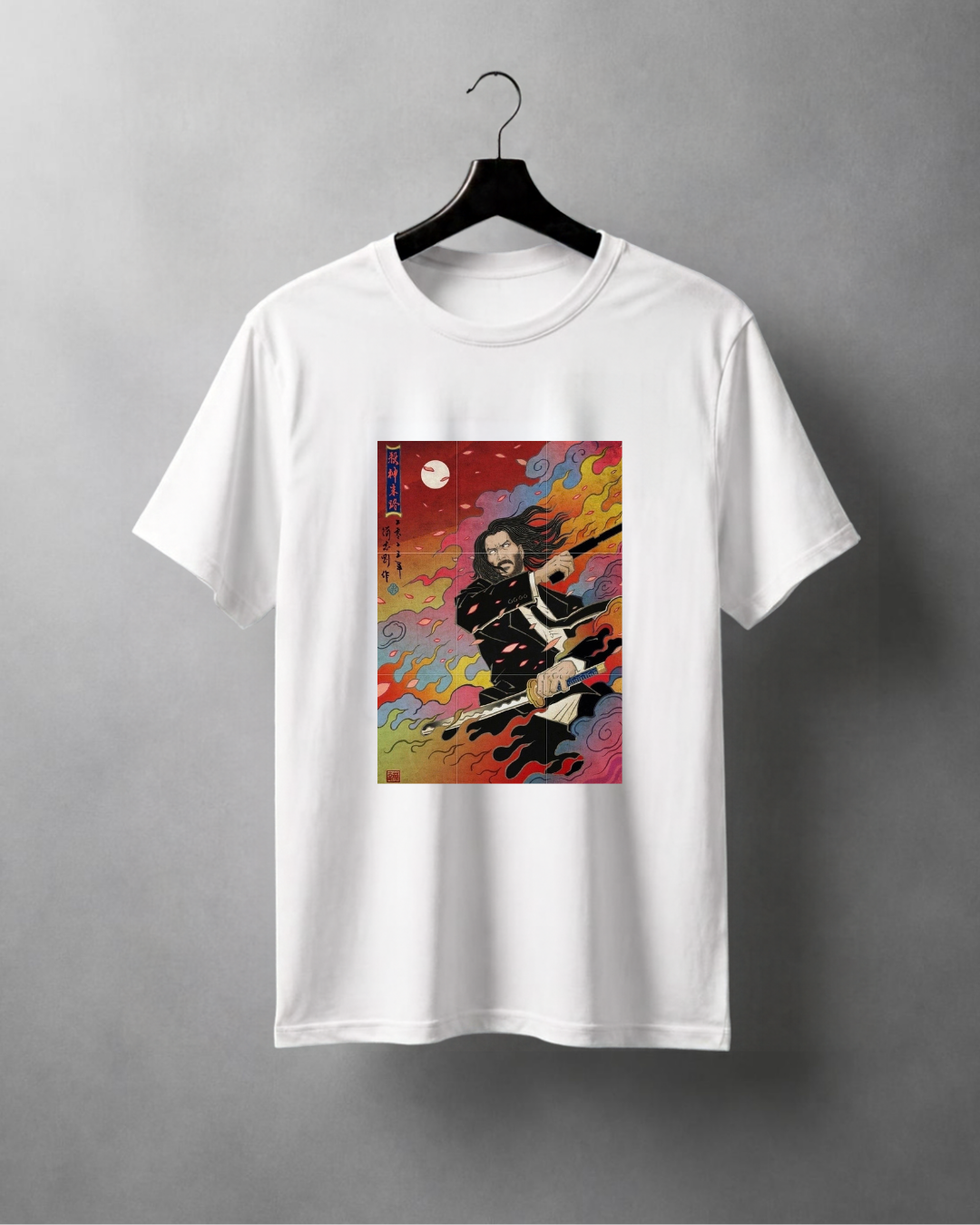 Polera Jhon Wick Ukiyo-e