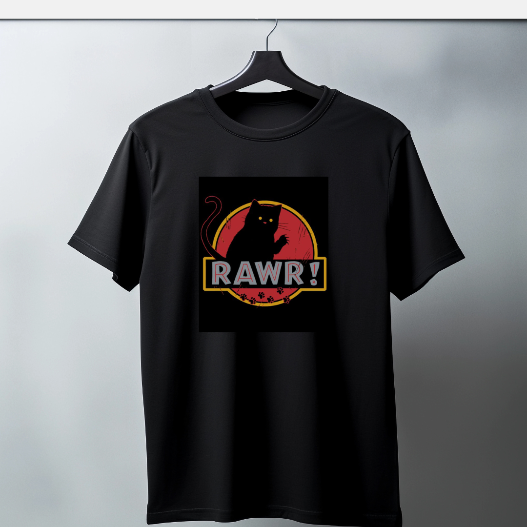 🐾 Polera Estampada PAWR! – Gato