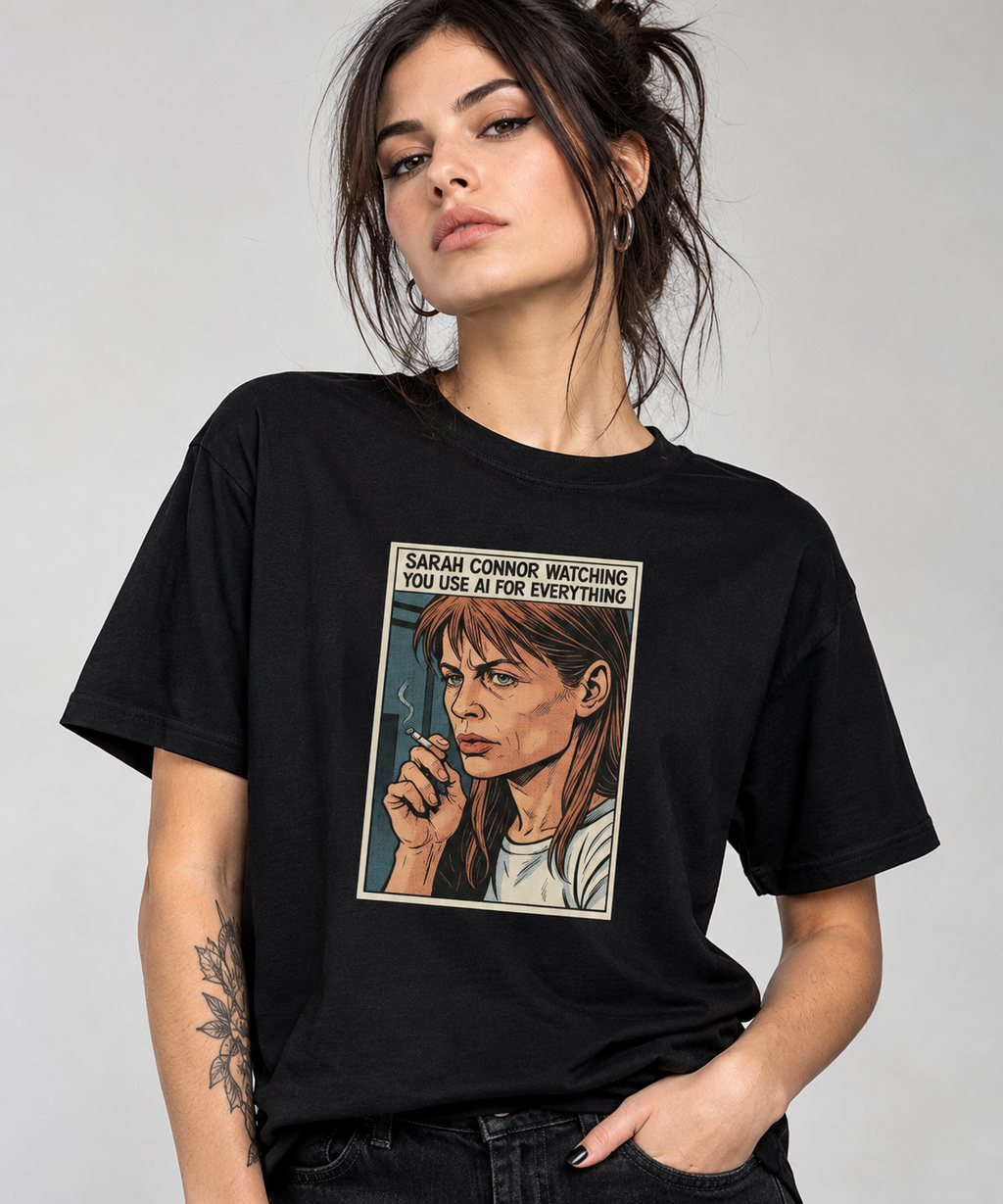 Polera Sarah Connor Exceso de IA
