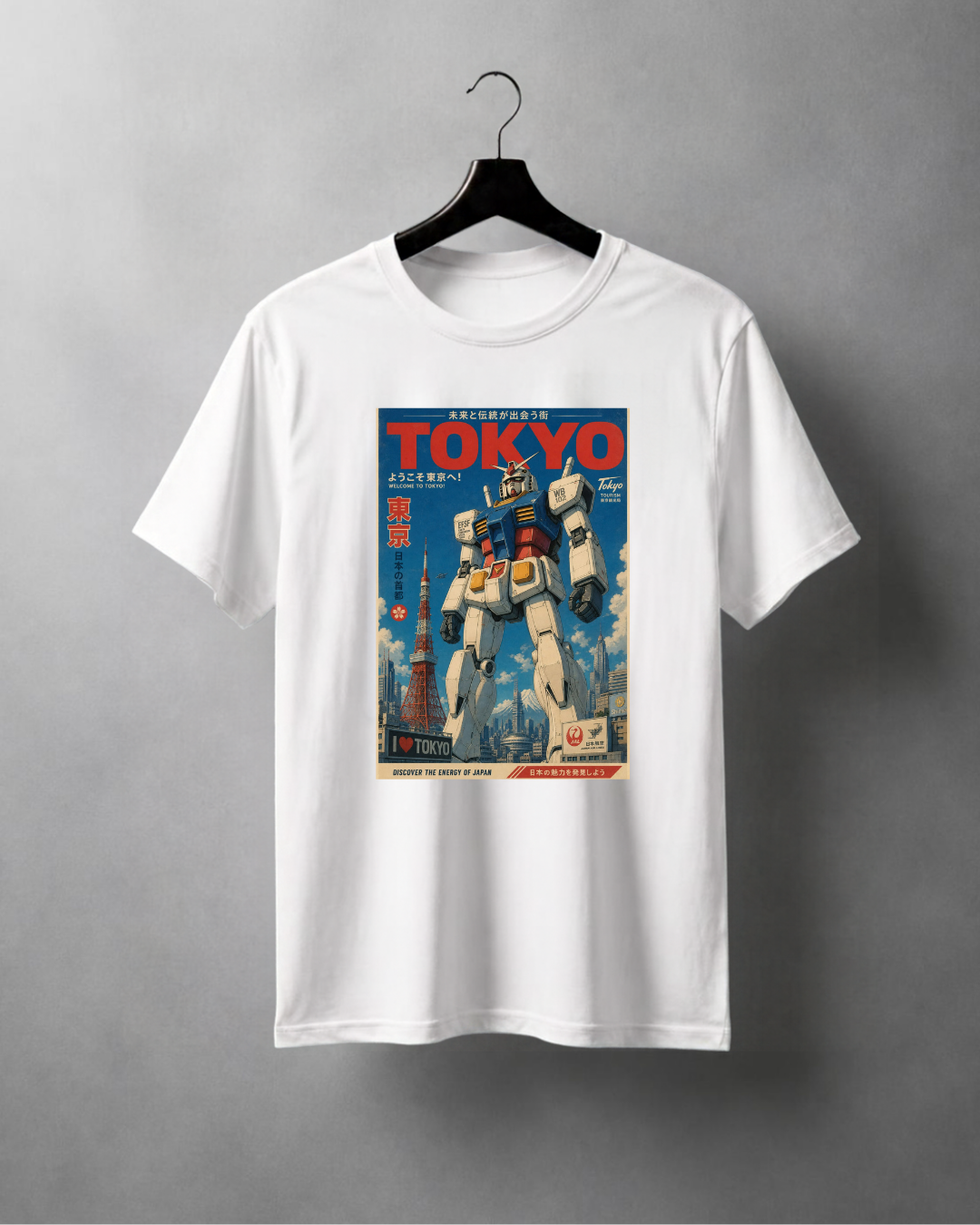 Polera Gundam Tokyo