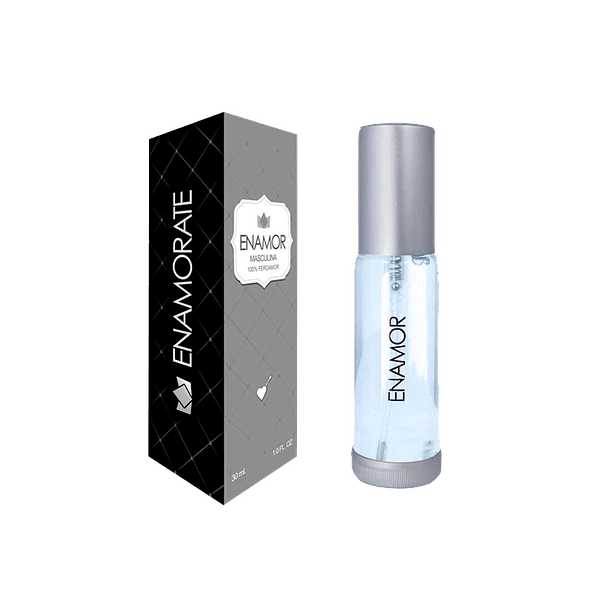 Feromona Enamor Masculina 30ml - El Baúl del deseo
