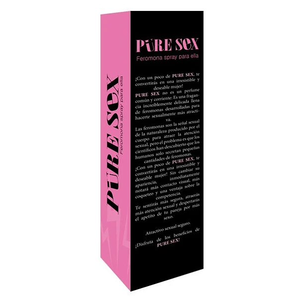 Feromona Pure Sex Femenina 30ml - El Baúl del deseo