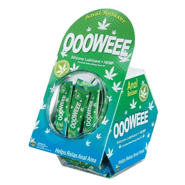 Lubricante anal con aceite de canabis OOOWEEE sachet 2 ml - El Baúl del deseo