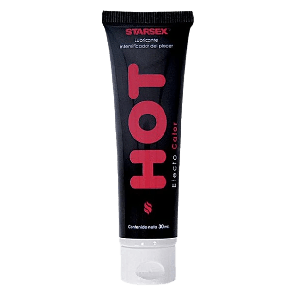 Lubricante HOT Starsex 30 ml - El Baúl del deseo