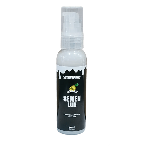 Lubricante Semen Lub Piña 60ml - El Baúl del deseo