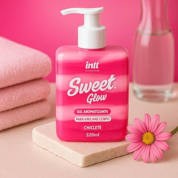 Sweet Glow INTT – Gel Crema Humectante Aroma Chicle 320 ml